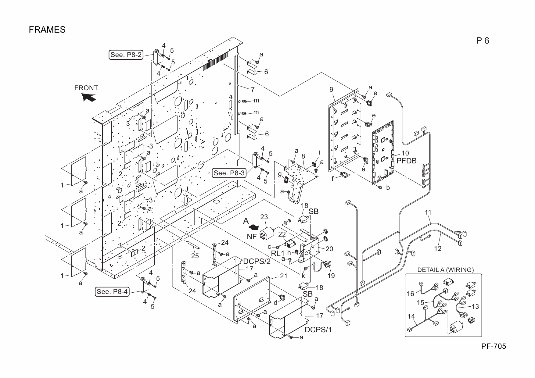 Konica-Minolta Options PF-705 A1RH Parts Manual-5